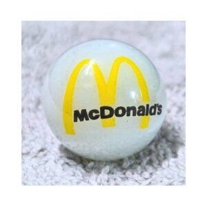 Vintage McDonalds 1" Marble Collectible Advertising